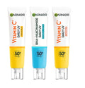 Garnier Daily UV Fluid SPF 50+ (Vitamin C, BHA & Niacinamide) set image 0