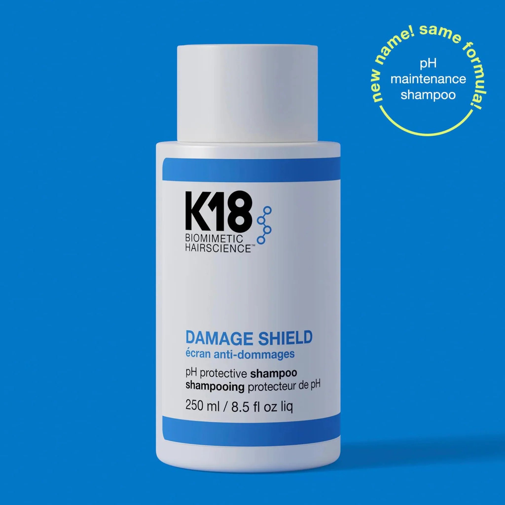 K18 DAMAGE SHIELD pH protective shampoo 250ml image 0