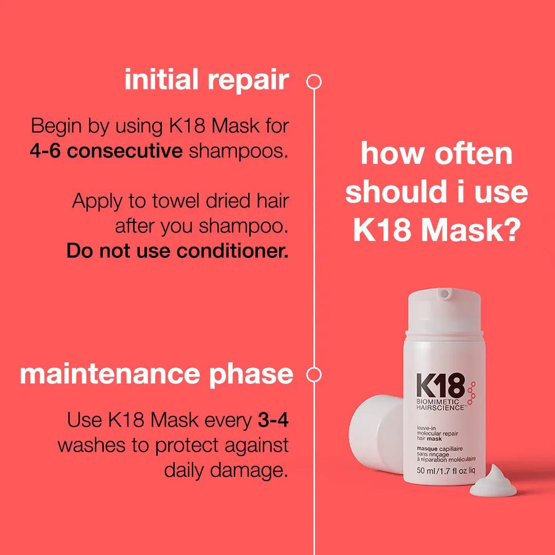 K18 Leave-in Molecular Repair Hair Mask 50ml image 4