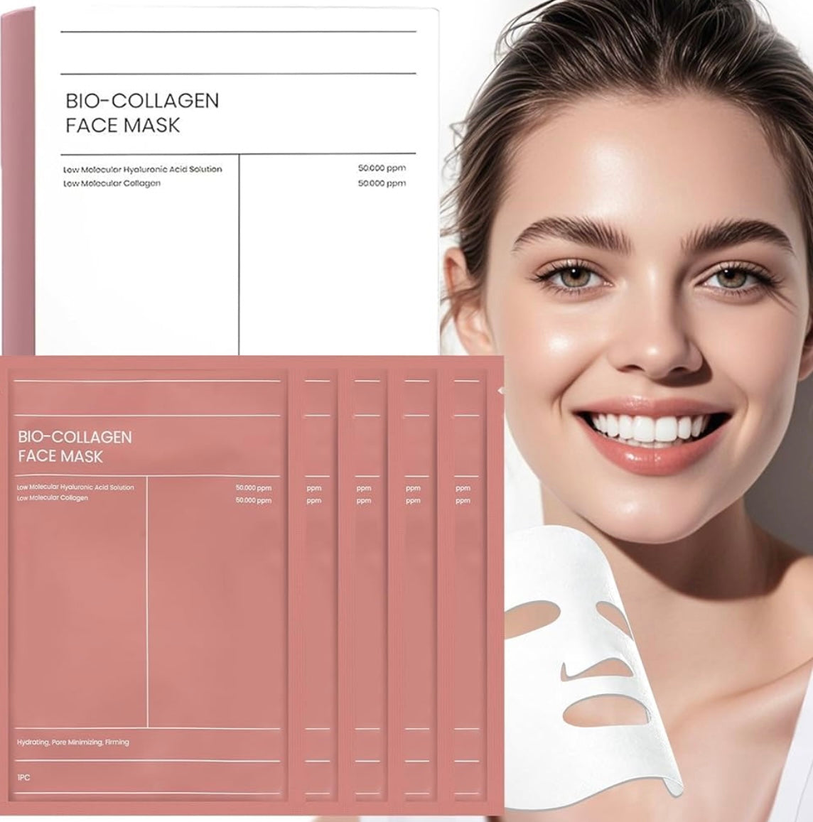 Bio Collagen Mask - Set of 5 pcs image 0