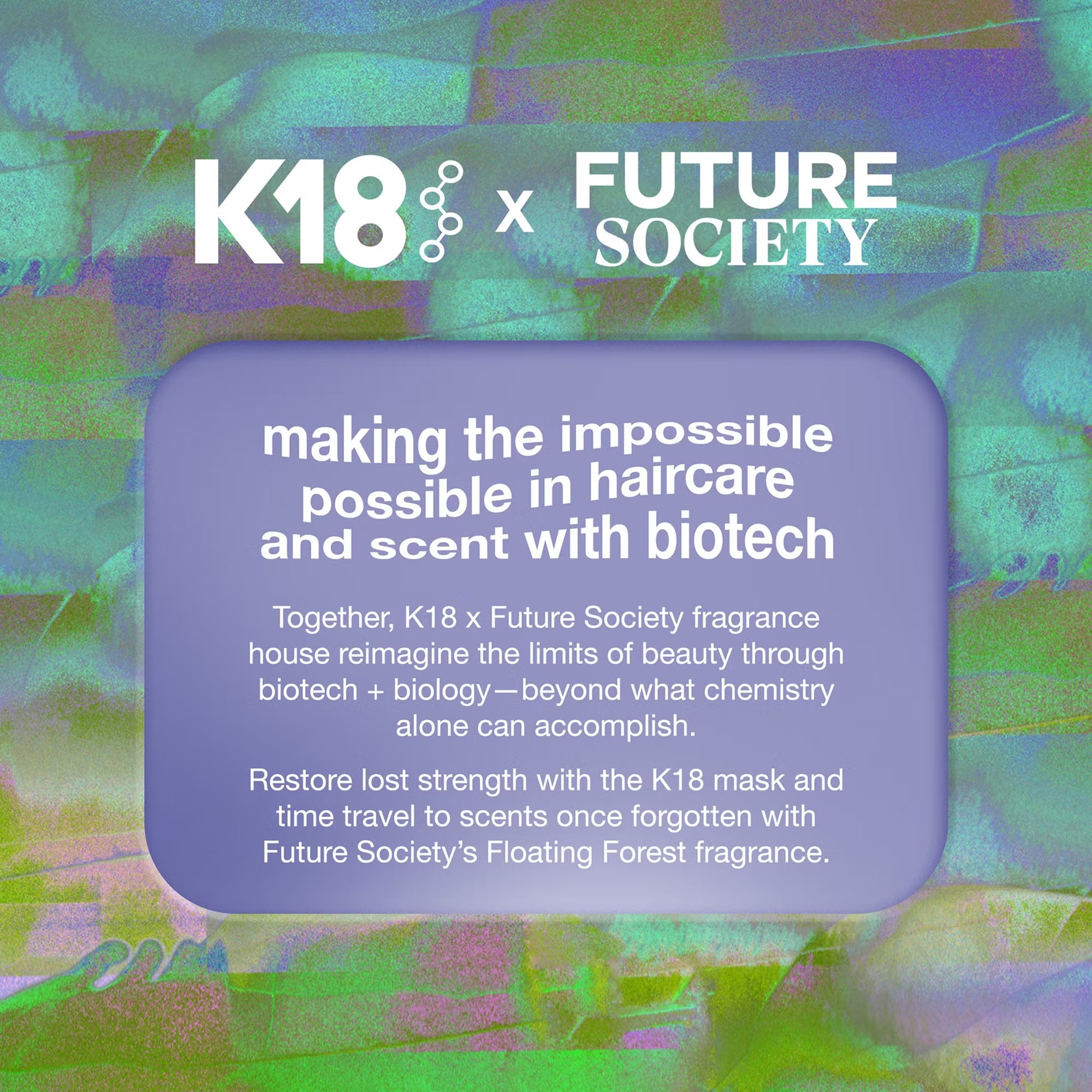 K18 x Future Society Molecular Repair Hair Mask 50ml image 5
