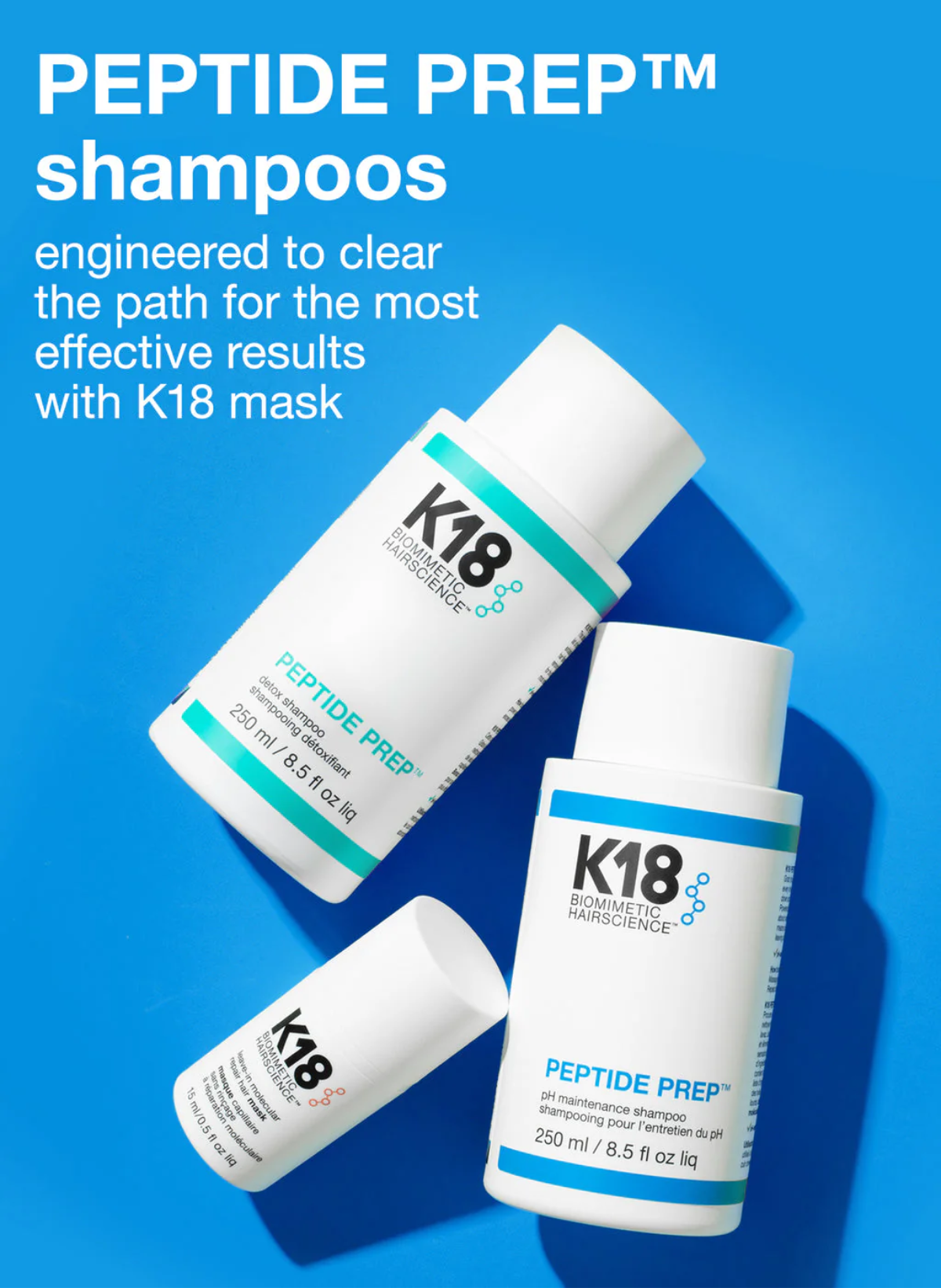 K18 PEPTIDE PREP Detox Shampoo image 3