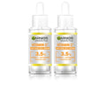 Garnier Vitamin C Anti-Dark Spot Brightening Serum (2 x 30ml) image 0