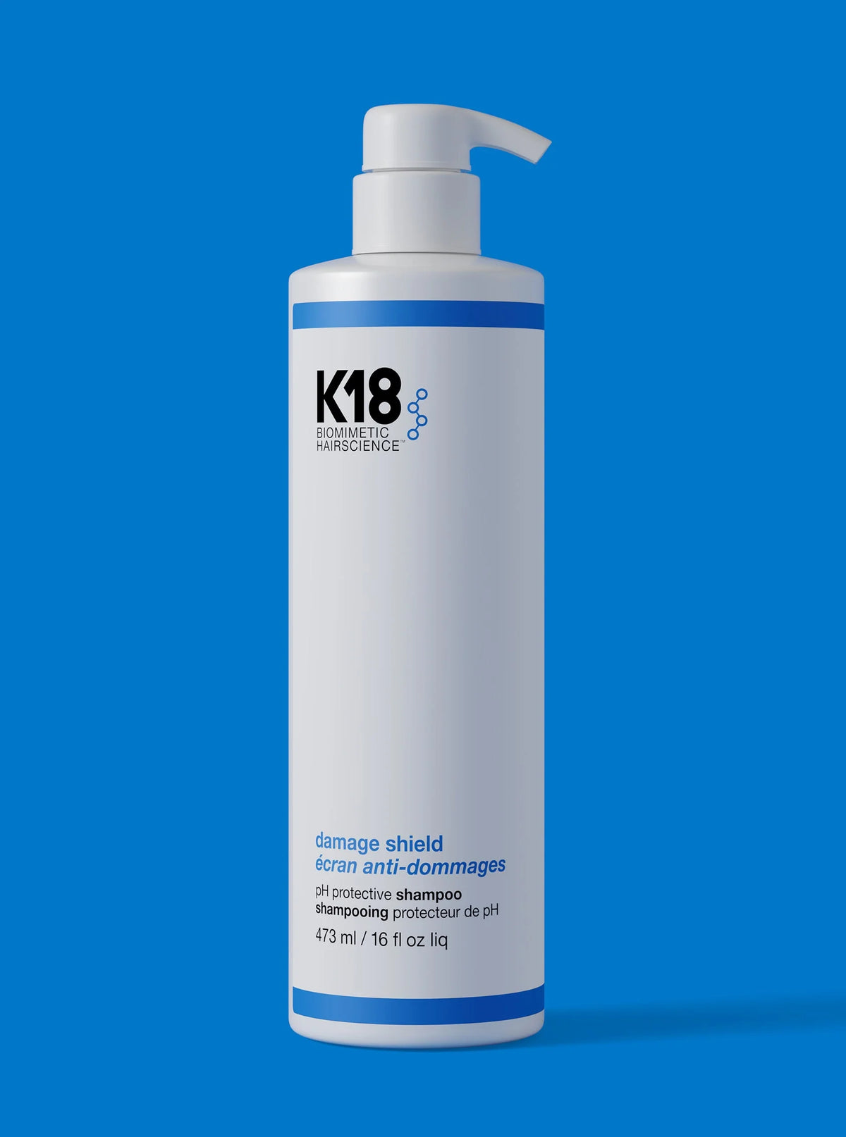 K18 DAMAGE SHIELD pH protective shampoo