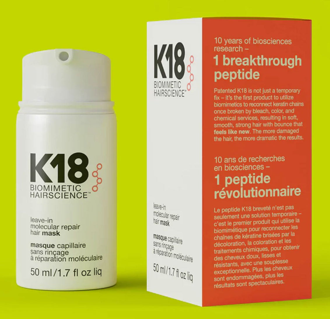 K18 Leave-in Molecular Repair Hair Mask 15ml image 12