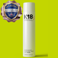 K18 Leave-in Molecular Repair Hair Mask in 150ml, showing the sleek tube packaging and product label with branding.