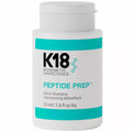 K18 Peptide Prep Detox Shampoo bottle with label, clear view of the haircare product for cleansing and detoxifying hair.