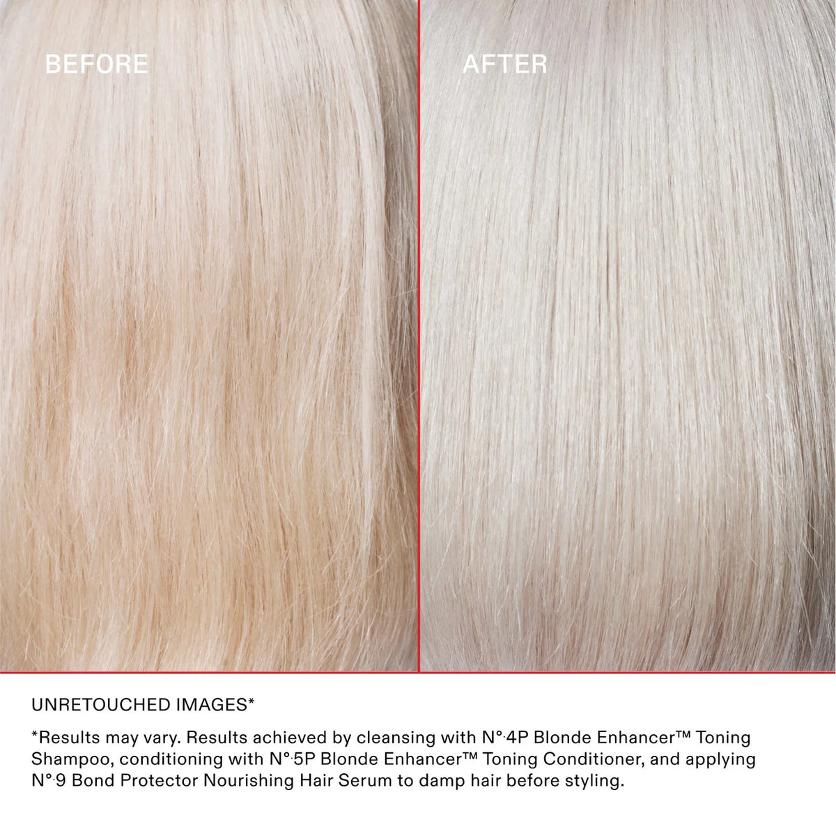 Olaplex No.4P Blonde Enhancer Toning Shampoo in 250ml bottle, showing the purple-tinted shampoo for blonde hair care.